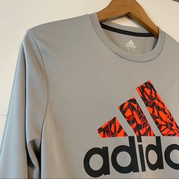 Adidas | Climalite Long Sleeve Workout Shirt - Picture 2 of 13